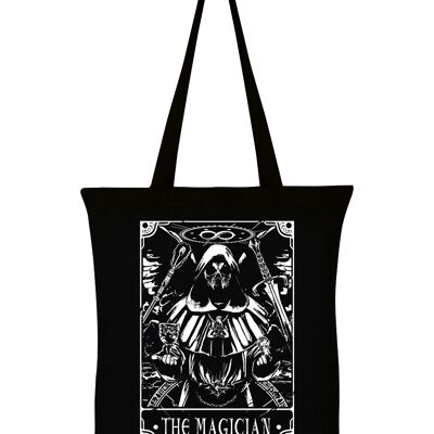 Deadly Tarot - The Magician Black Tote Bag