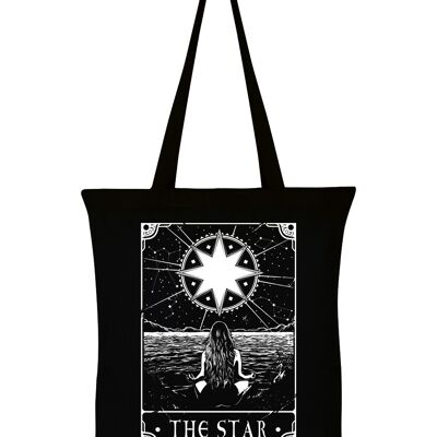 Tödliches Tarot - Die Star Black Einkaufstasche