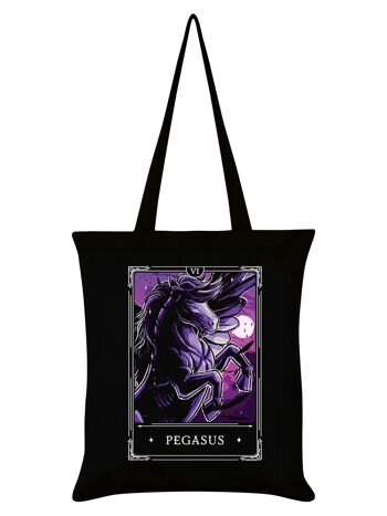 Légendes mortelles du tarot - Pegasus Black Tote bag 1