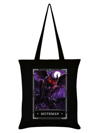 Deadly Tarot Legends - Mothman Noir Tote bag 1