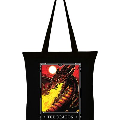 Deadly Tarot Legends - The Dragon Black Tote Bag