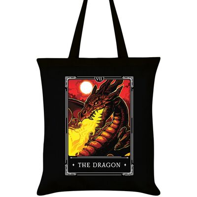 Deadly Tarot Legends - The Dragon Black Tote Bag
