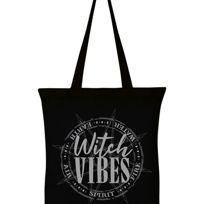 Bolsa de tela Elemental Witch Vibes Black