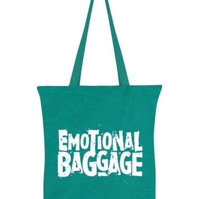 Emotional Baggage Emerald Green Tote Bag