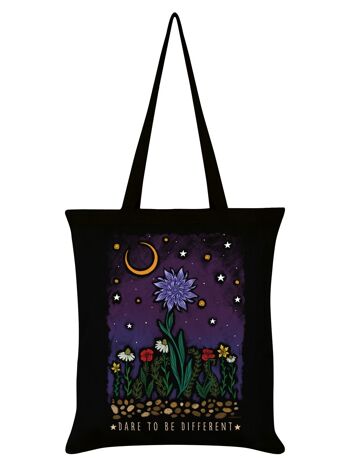 Force of Nature Dare To Be Different Noir Tote bag 1