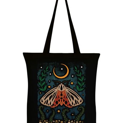 Gentle Nature Life Is Delicate Black Tote bag