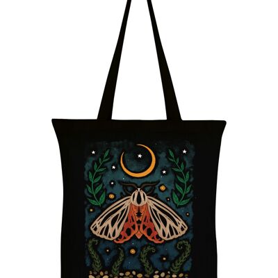 Gentle Nature Life Is Delicate Black Tote Bag