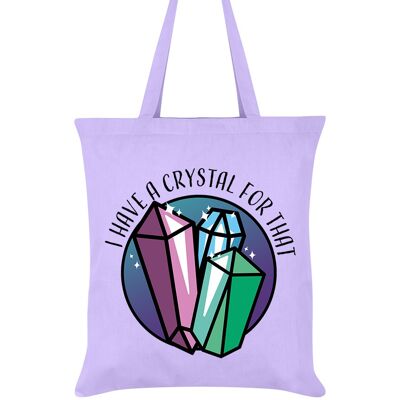 I Have A Crystal For That Lilac Tote Bag