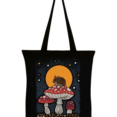 Inner Strength Small But Mighty Black Tote Bag