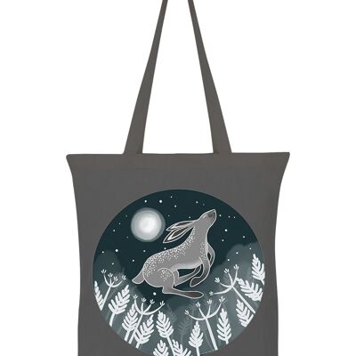 Lunar Lapin Graphite Grey Tote Bag
