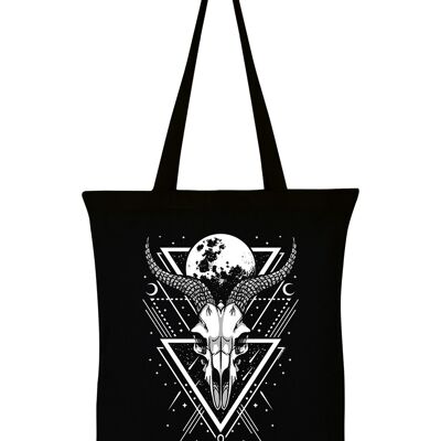 Bolsa de tela Lunar Skull Black