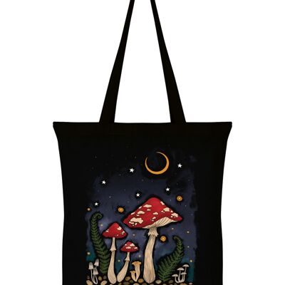 Magical Mushrooms Still Growing Black Tote Bag