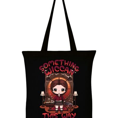 Mio Moon Something Wiccan This Way Comes Black Tote Bag