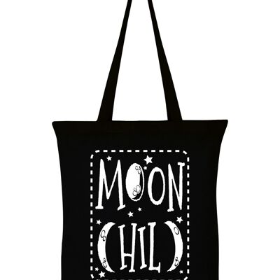 Sac fourre-tout noir Moon Child