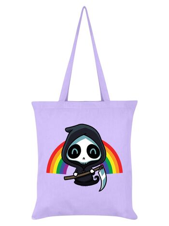Rainbow Reaper Lilas Tote bag 1