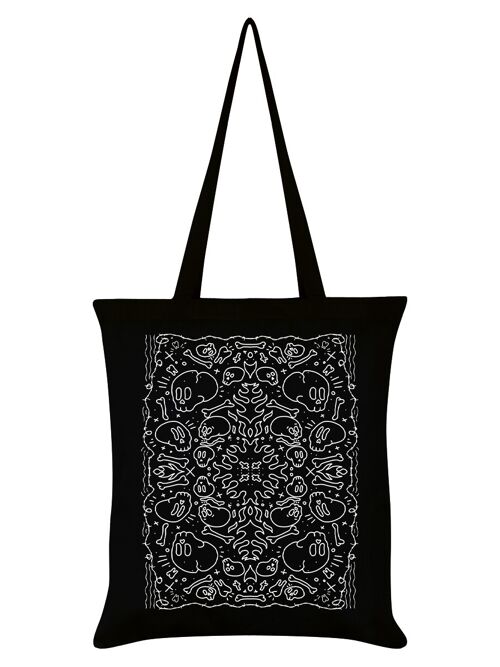 Skull N Bones Black Tote Bag