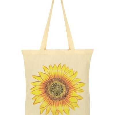 Bolsa de tela de crema de girasol