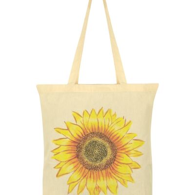 Sunflower Cream Tote Bag