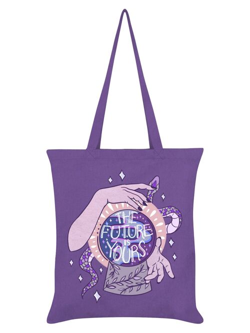 The Future Is Yours Violet Tote Bag