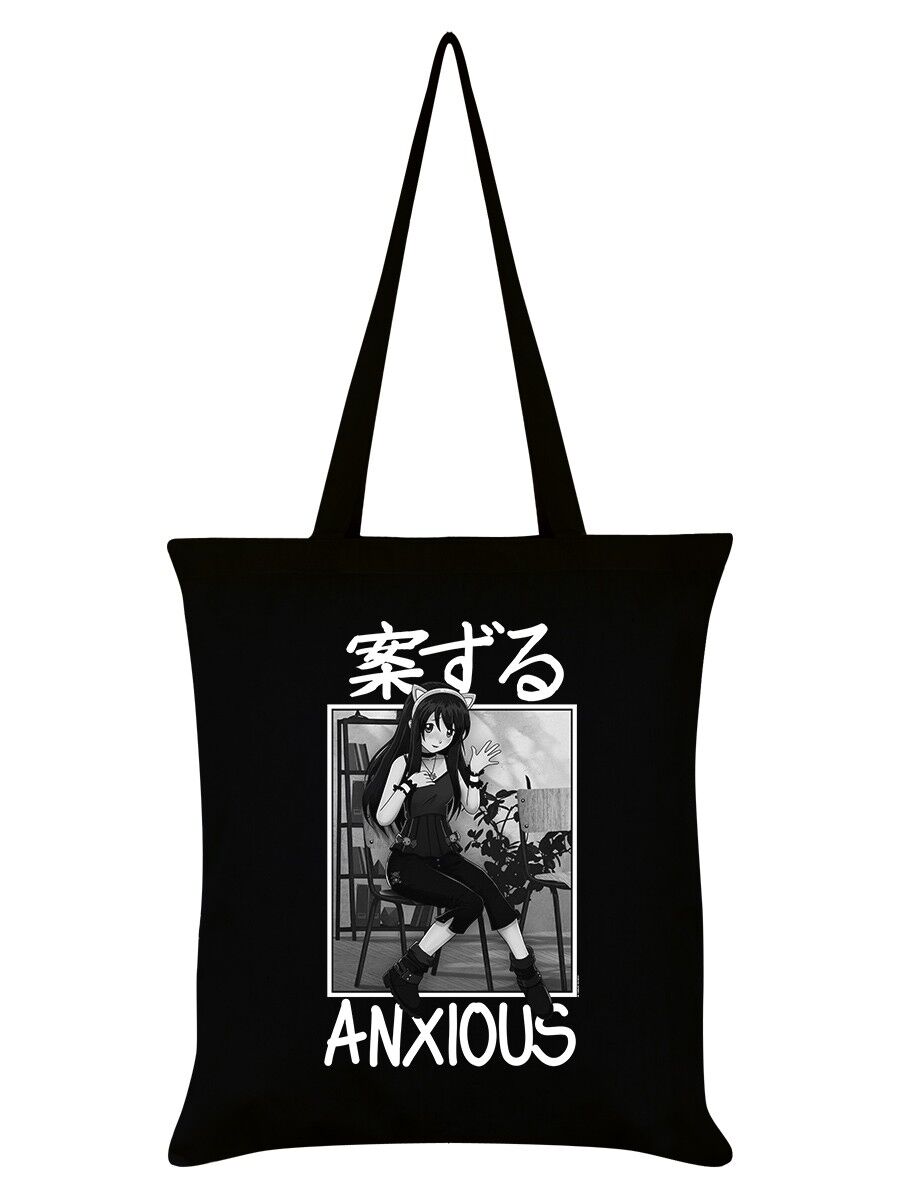 Buy wholesale Tokyo Spirit Anxious Black Tote Bag