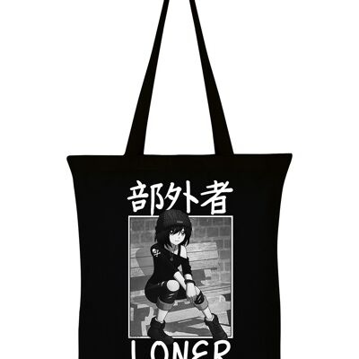 Tokyo Spirit Loner Black Tote Bag