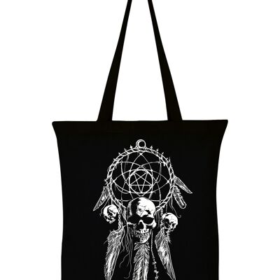 Unorthodox Collective Gothic Dreamcatcher Black Tote Bag