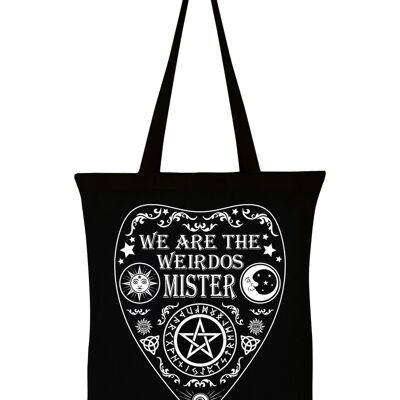 Wir sind die Weirdos Mister Ouija Black Tote Bag