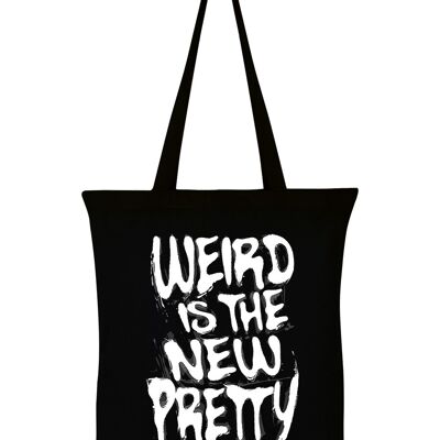 Weird Is The New Pretty Black Tote Bag
