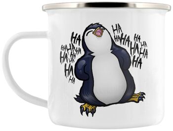 Les gens de Psycho Penguin pensent que je suis une tasse en émail folle 3