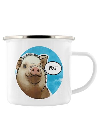 Mignon mais abusif - Tasse en émail Prat 1