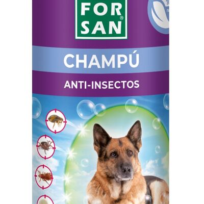 SHAMPOO ANTI-INSETTI MARGOSA, GERANIOLO E LAVANDA PER CANI 300ML (12 unità/scatola)