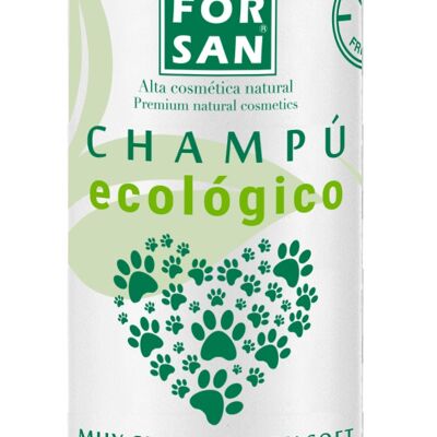 SHAMPOO ECOLOGICO MOLTO DELICATO PER CANI E CUCCIOLI 300ML (12 unità/scatola)