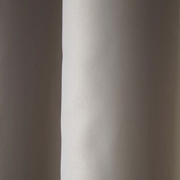 Rideau / Doublure à oeillets NIGHT Gris clair 145x280 cm 2