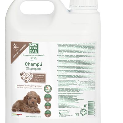 CHAMPU PELO MARRON PERROS 5L (2 Ud/caja)