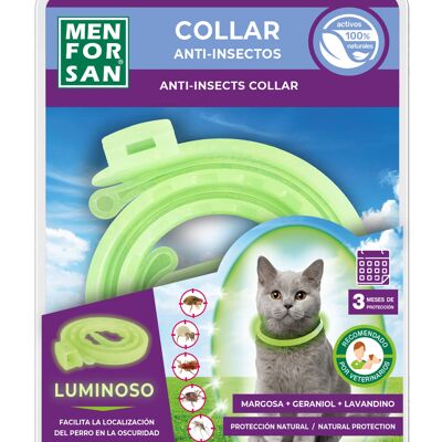 3 ACTIVE ANTI-INSECT LUMINESCENT COLLAR FOR CATS 40 units (2 display boxes)