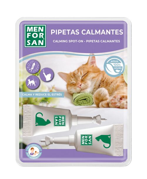 PIPETA CALMANTE GATOS (2ud) 40 unids (2 cajas expositoras)