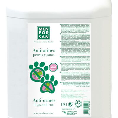 CANI E GATTI ANTIURINE 5L (2 Unità/scatola)