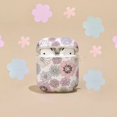 Pastel Flowers Airpod Case - Series 1&2