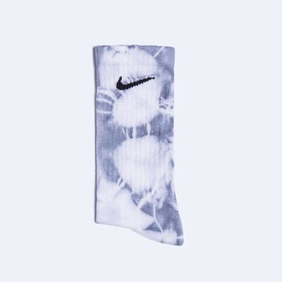 Nike Custom Tie-Dye Socks - Dolphin Grey