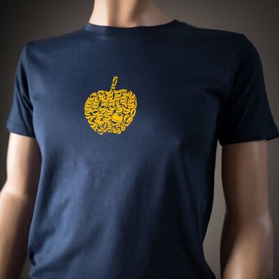 Camiseta de manzana para hombre.