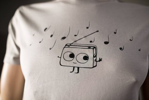 Radio T-Shirt für Herren