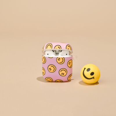 Happy Smiley Airpods Case