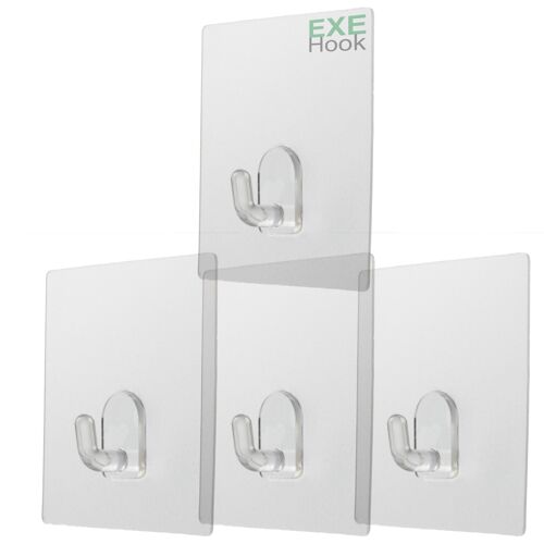 Buy wholesale 4x EXEHook the reusable adhesive hook S 4Kg square matt