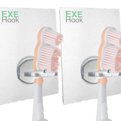 2x EXEHook toothbrush holder
