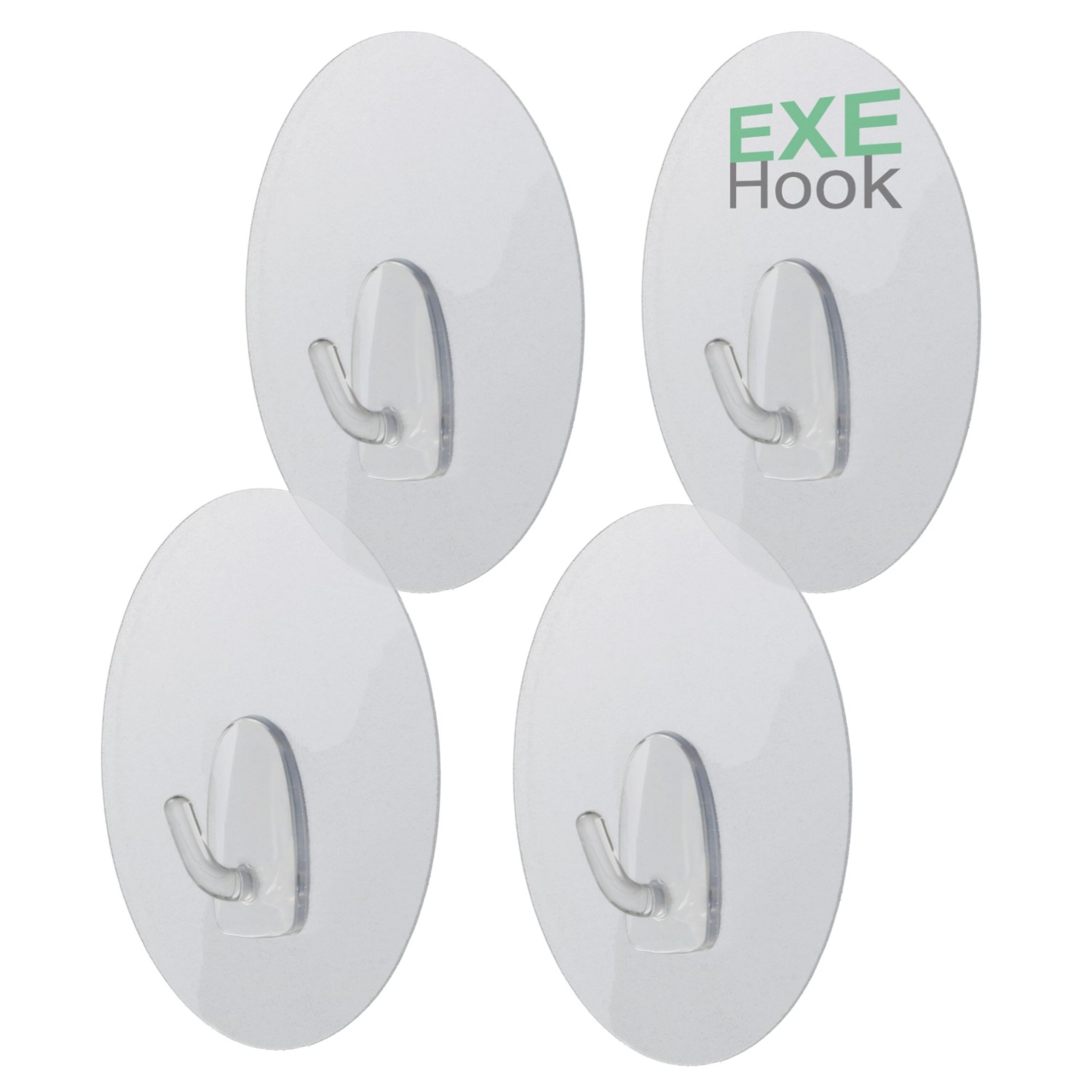 Buy wholesale 4x EXEHook the reusable adhesive hook M 4Kg round matt