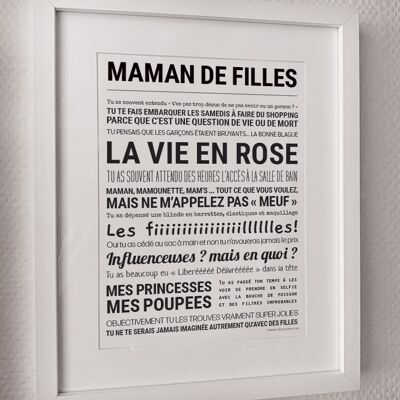 Poster "MAMMA DI FIGLIE"