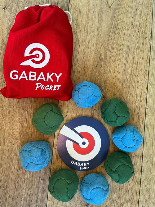 GABAKY POCKET -8 jeux (la pétanque originale)