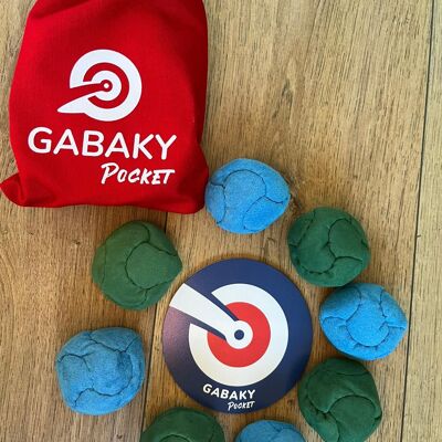 GABAKY POCKET -8 jeux (la pétanque originale)