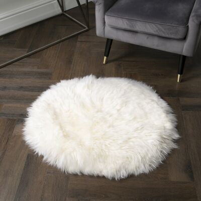 Peau de Mouton Cercle Naturel - Cercle 70cm