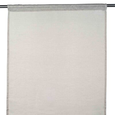 Sheer curtains SHADOW Light gray 80x290 cm